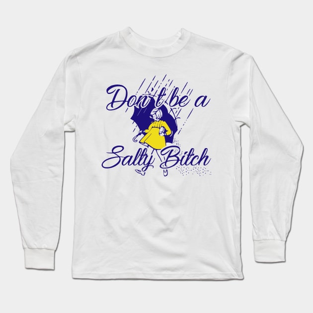 girl white salty meme Long Sleeve T-Shirt by SARFAN